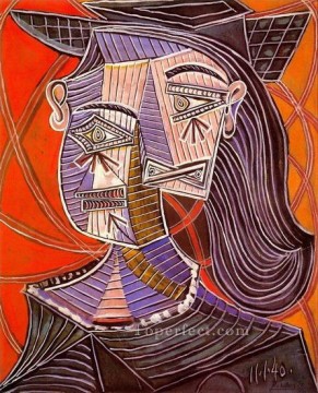 brigand stripping a woman Painting - Bust of a woman 1 1939 Pablo Picasso